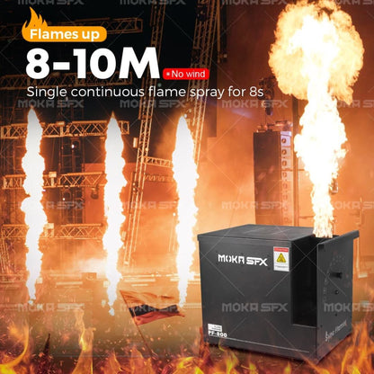 MOKA SFX PF-800 | Máquina Lanzallamas Profesional Rainproof 10M