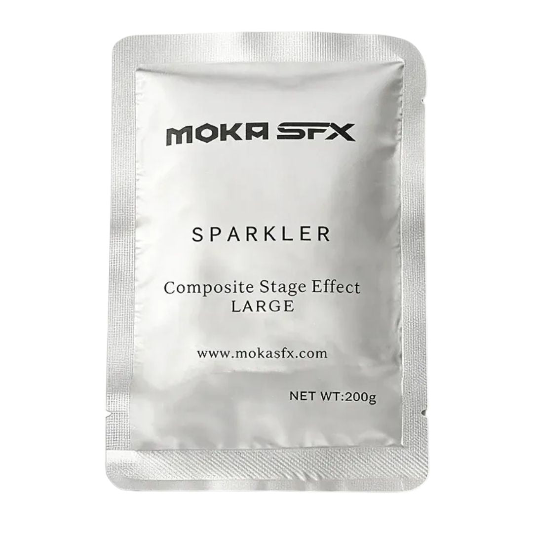 MOKA SFX | Polvo Profesional de Chispa Fría 200g para Sparkular