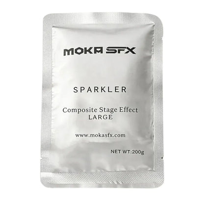 MOKA SFX | Polvo Profesional de Chispa Fría 200g para Sparkular