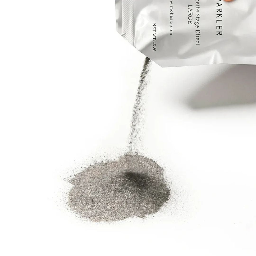 MOKA SFX | Polvo Profesional de Chispa Fría 200g para Sparkular