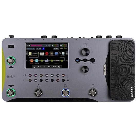 MOOER GE1000 Gray | Pedalera Multiefectos Profesional para Guitarra