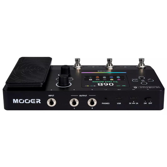 MOOER GE100 Pro Li | Pedalera Multiefectos para Guitarra con Batería Recargable
