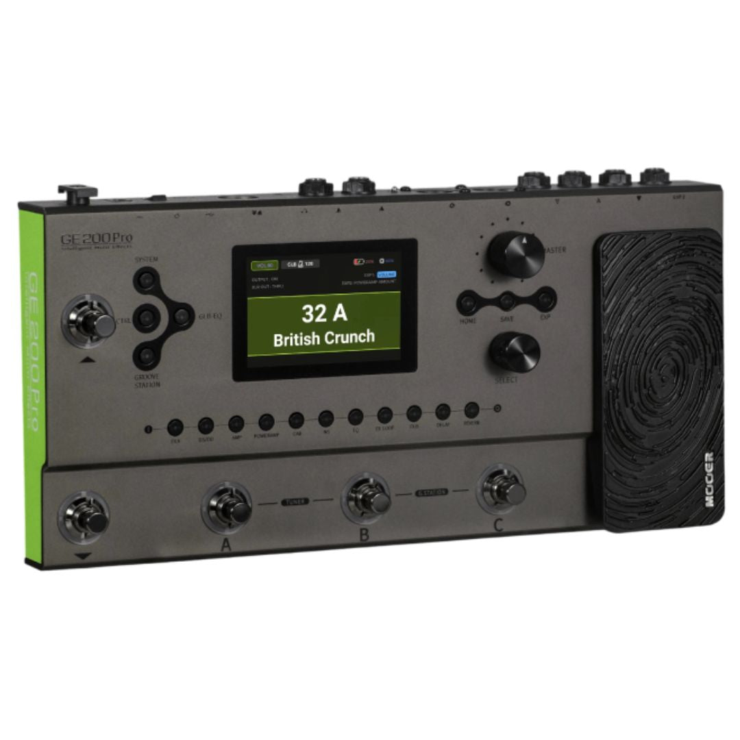 MOOER GE200 Pro | Pedalera Multiefectos Profesional para Guitarra