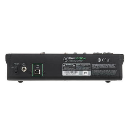 Mackie ProFX10 V3 | Mixer 10 Canales con Interfaz USB y GigFX™