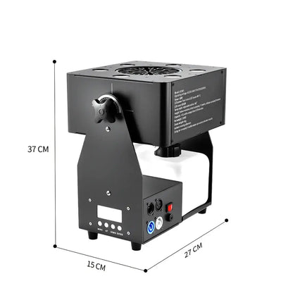 Máquina de Burbujas LED 3en1 DMX | Efecto Escénico Profesional con Luz RGBW y Control Remoto