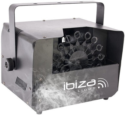 Máquina de Humo 400W + Máquina de Burbujas Incorporada | Efecto Doble con Control Inalámbrico (Wireless)