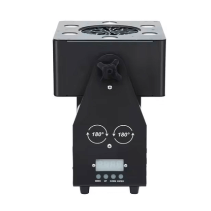 Máquina de Burbujas LED 3en1 DMX | Efecto Escénico Profesional con Luz RGBW y Control Remoto