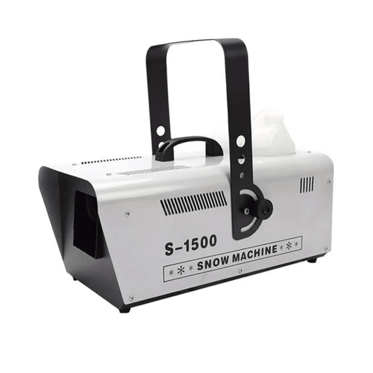 Máquina de Nieve 1500W SNOW | Generador de Copos Artificiales con Control Remoto para Eventos y Escenarios