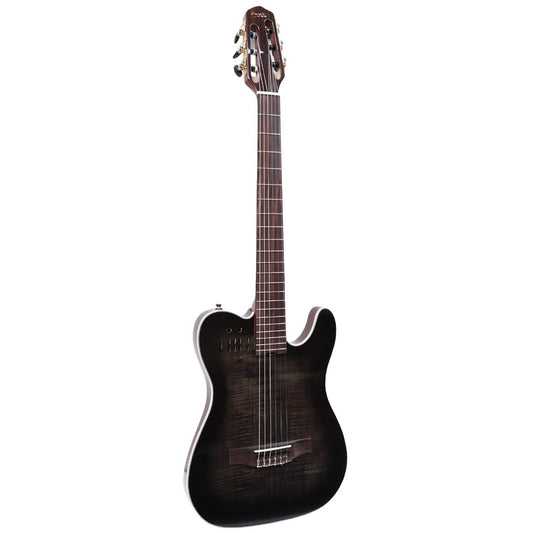 Mayer CS-205BK | Guitarra Electroacústica Silent de Nylon de 39”