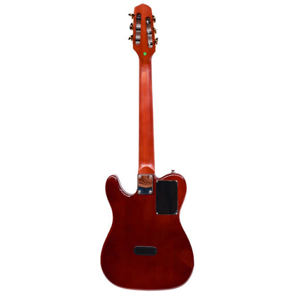 Mayer CS-205BK | Guitarra Electroacústica Silent de Nylon de 39”