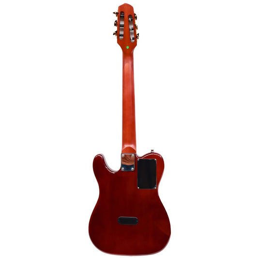 Mayer CS-205BK | Guitarra Electroacústica Silent de Nylon de 39”