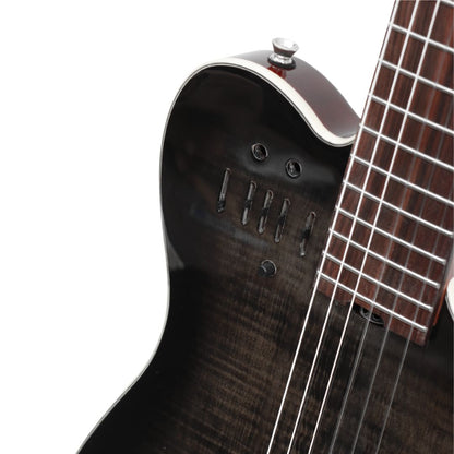 Mayer CS-205BK | Guitarra Electroacústica Silent de Nylon de 39”