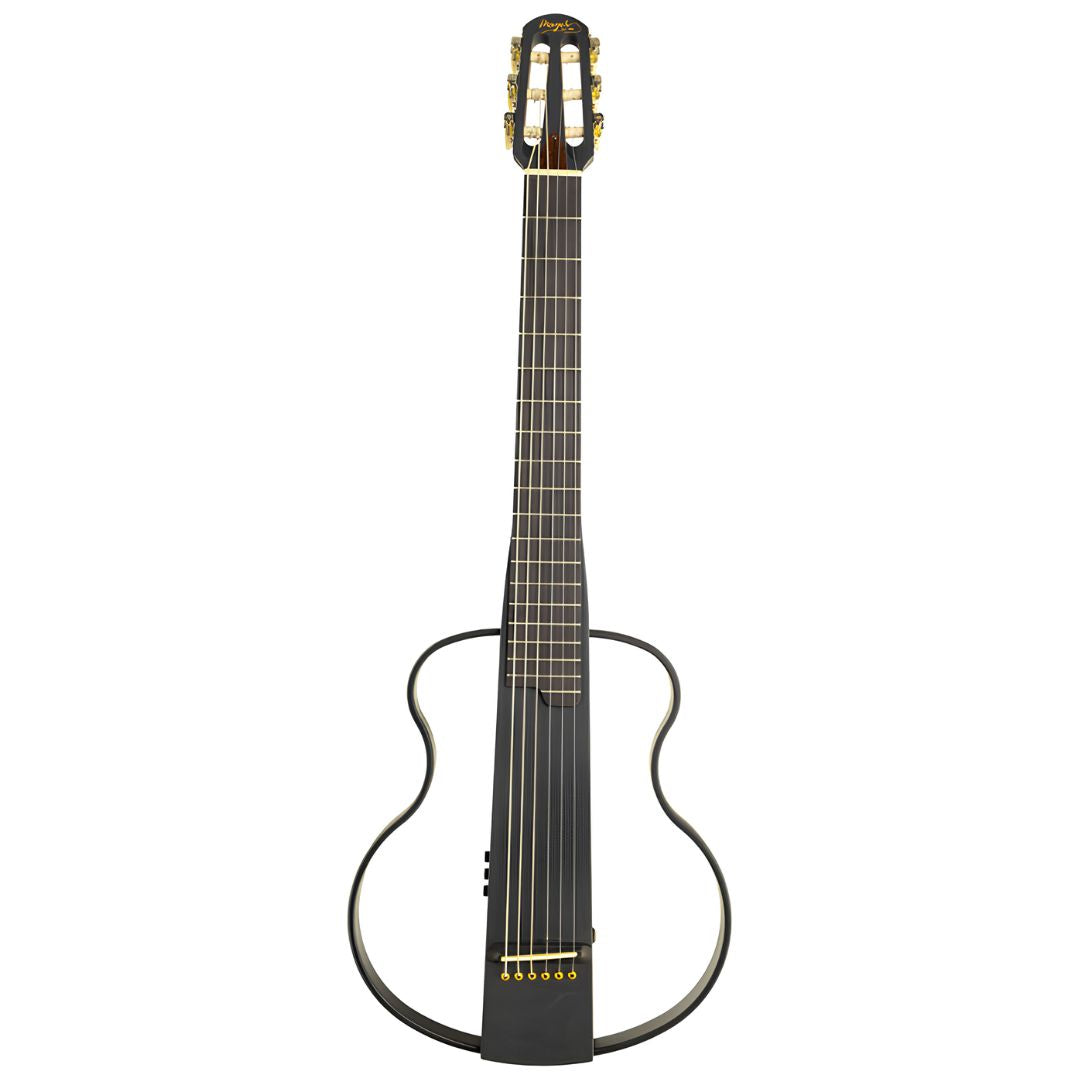 Mayer CS300 BK | Guitarra Clásica Silenciosa Silent Guitar con Sistema Electrónico