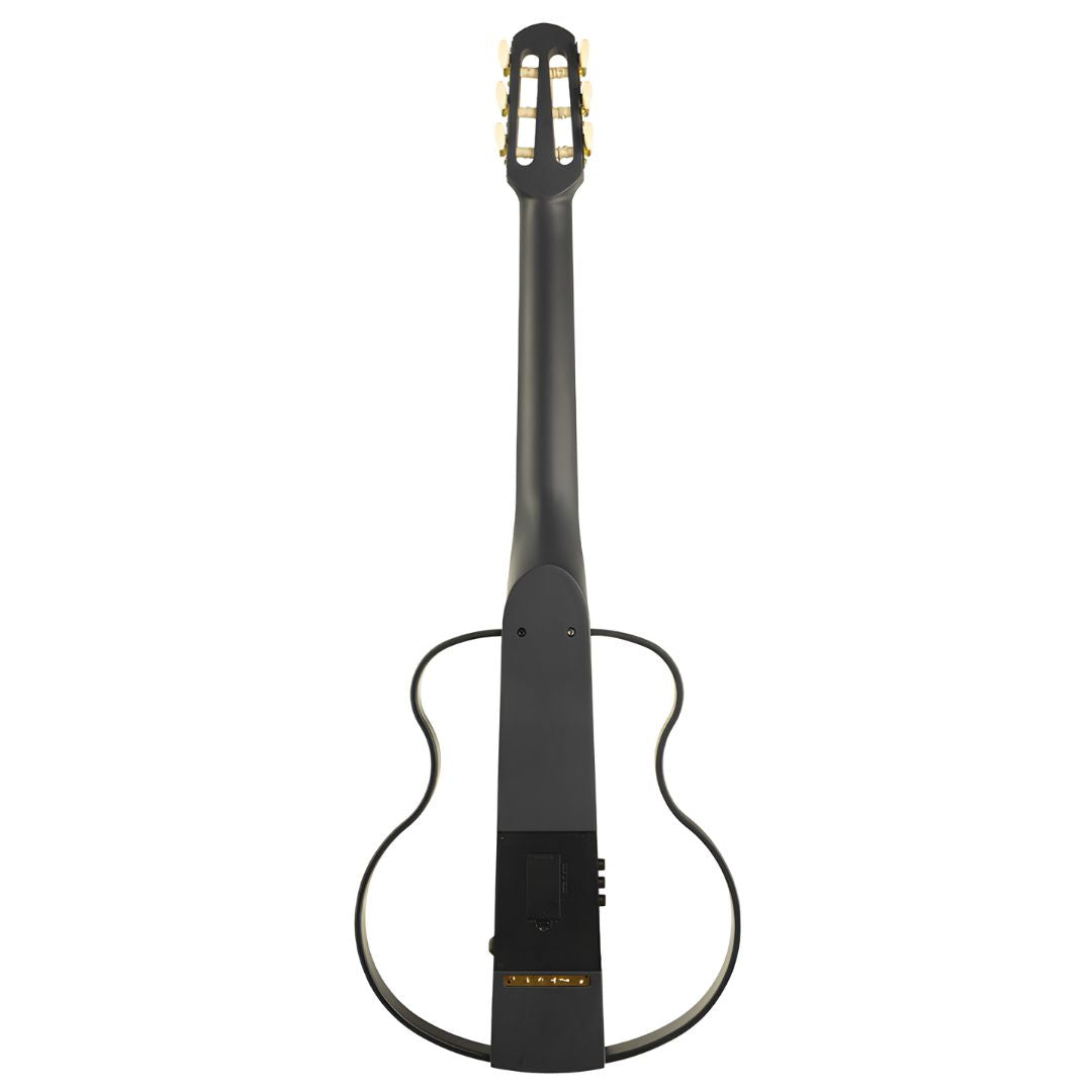 Mayer CS300 BK | Guitarra Clásica Silenciosa Silent Guitar con Sistema Electrónico