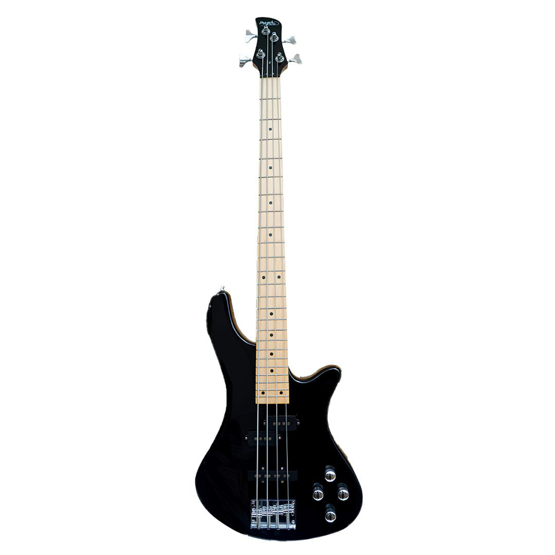 Mayer KB29DT Negro | Pack de Bajo Eléctrico de 4 Cuerdas con Amplificador