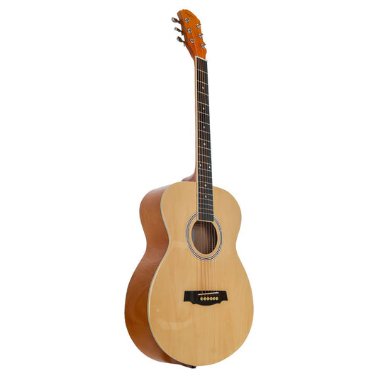 Mayer LO-14C NAT | Pack de Guitarra Clásica Acústica de 6 Cuerdas de Nylon
