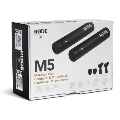 RØDE M5 MP | Par Estéreo De Micrófonos De Condensador Para Estudio