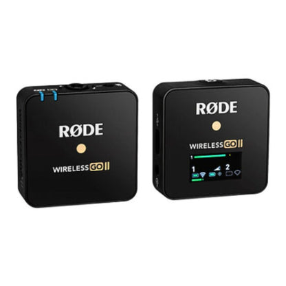 RØDE Wireless GO II | Sistema de Micrófono Inalámbrico Ultracompacto de Doble Canal (Versión Single)