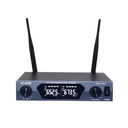 Micrófono Inalámbrico Dual 60m GOLD MK2 – POWER PRO