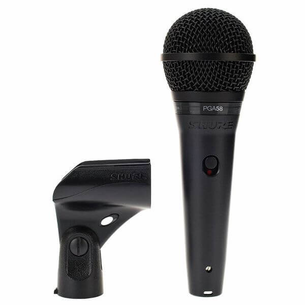 Shure PGA58 | Micrófono Vocal + Cable