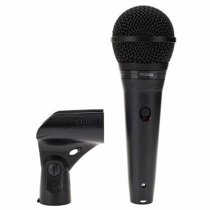 Shure PGA58 | Micrófono Vocal + Cable