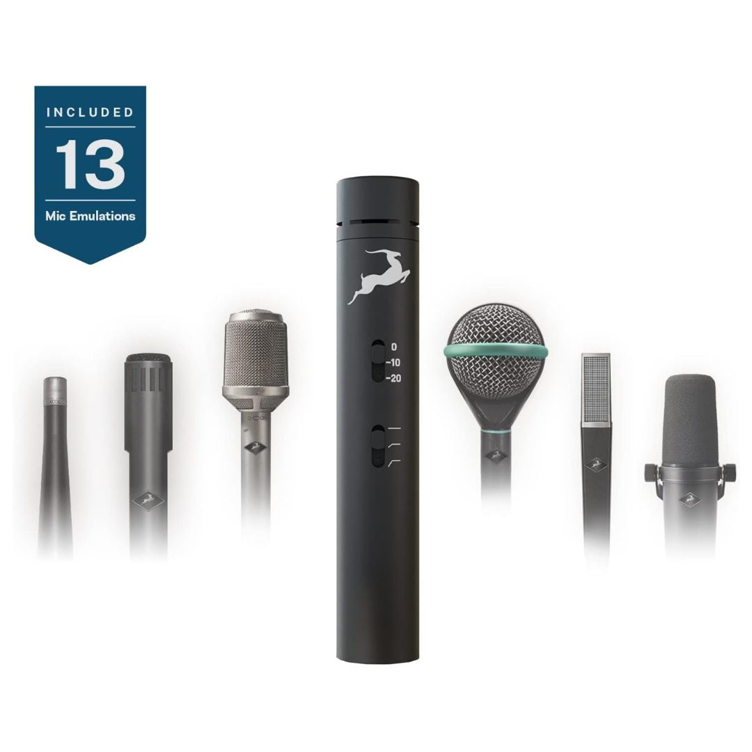 Antelope Audio Edge Note | Micrófono de Condensador de Cápsula Pequeña con Emulación de Micrófonos Clásicos