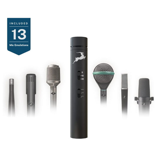 Antelope Audio Edge Note | Micrófono de Condensador de Cápsula Pequeña con Emulación de Micrófonos Clásicos