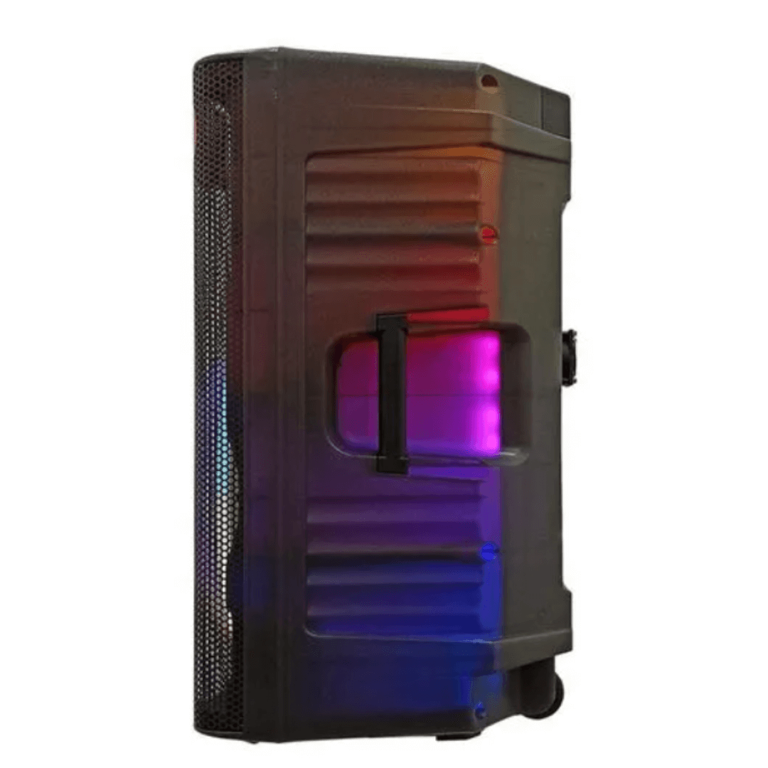 SONIC USA NEBULA 15T | Caja Amplificada Activa de 15’’ con BT Estéreo, Iluminación Translúcida y APP