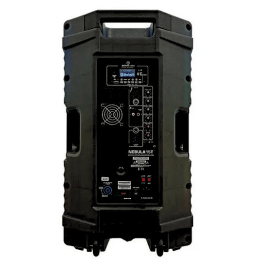 SONIC USA NEBULA 15T | Caja Amplificada Activa de 15’’ con BT Estéreo, Iluminación Translúcida y APP