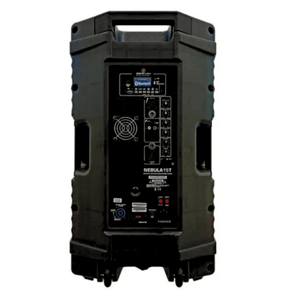 SONIC USA NEBULA 15T | Caja Amplificada Activa de 15’’ con BT Estéreo, Iluminación Translúcida y APP