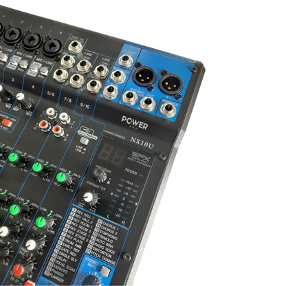NX10U POWER PRO | Consola Análoga 10 Canales