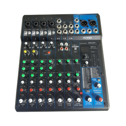 NX10U POWER PRO | Consola Análoga 10 Canales