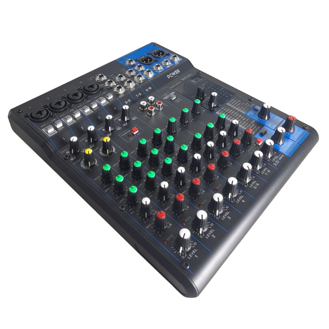 NX10U POWER PRO | Consola Análoga 10 Canales