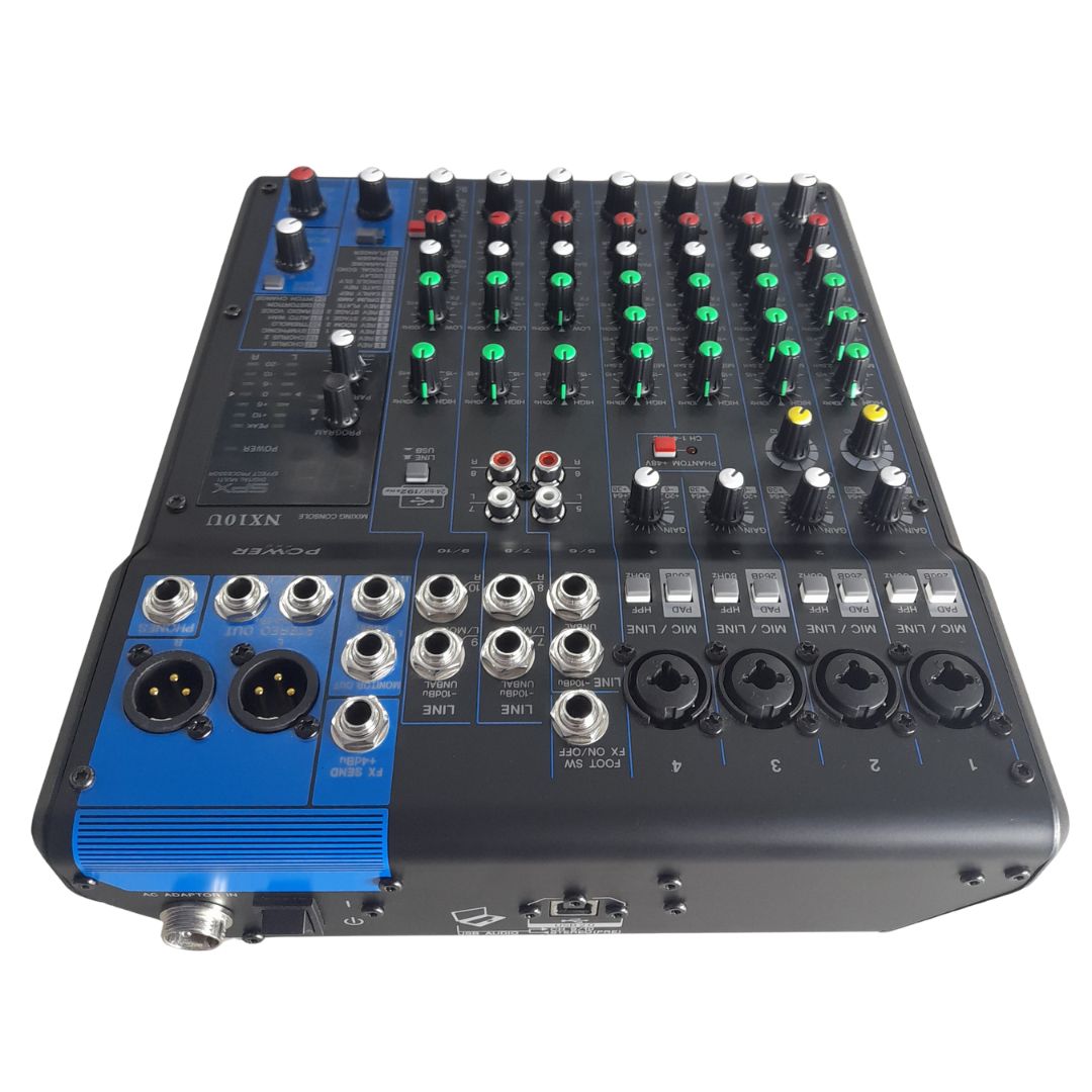 NX10U POWER PRO | Consola Análoga 10 Canales