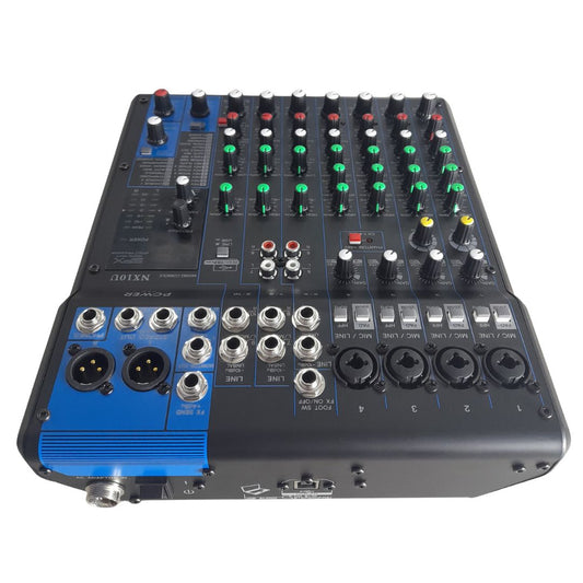NX10U POWER PRO | Consola Análoga 10 Canales