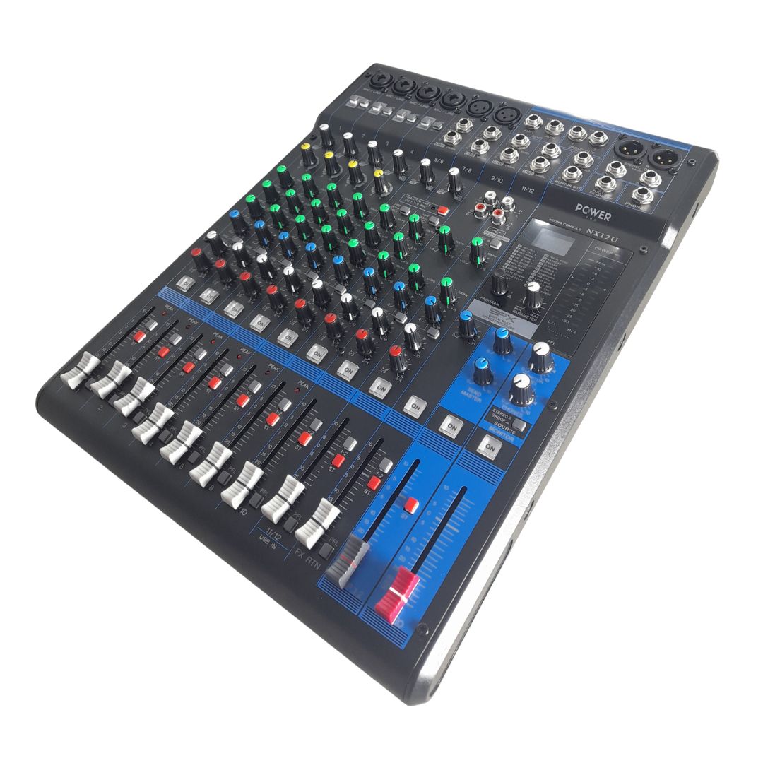 NX12U POWER PRO | Consola Análoga 12 Canales