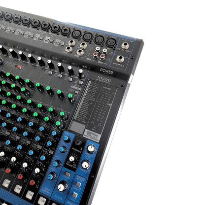 NX20U POWER PRO | Consola Análoga 20 Canales