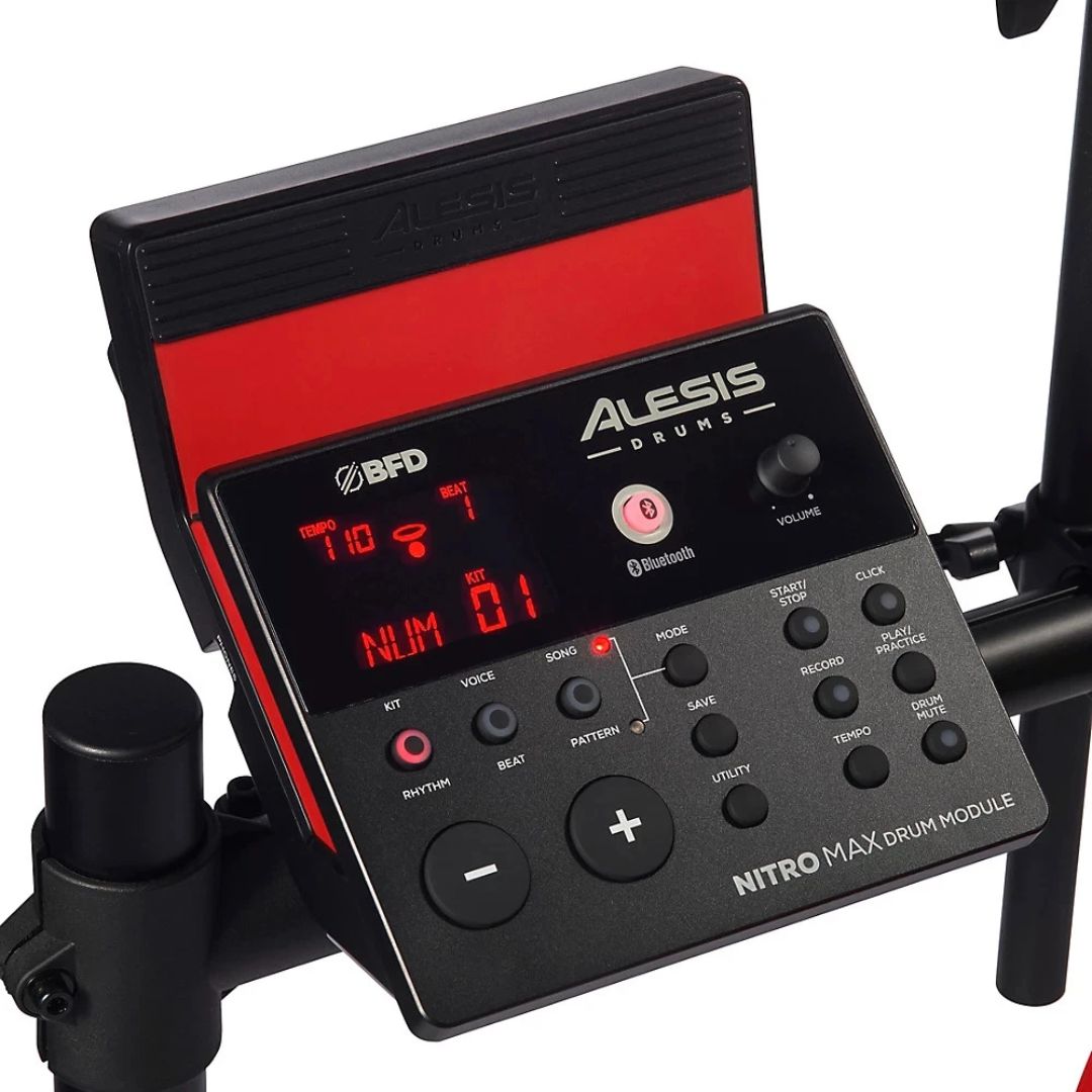 ALESIS Nitro Max Kit SE | Batería Electrónica con 440 Sonidos
