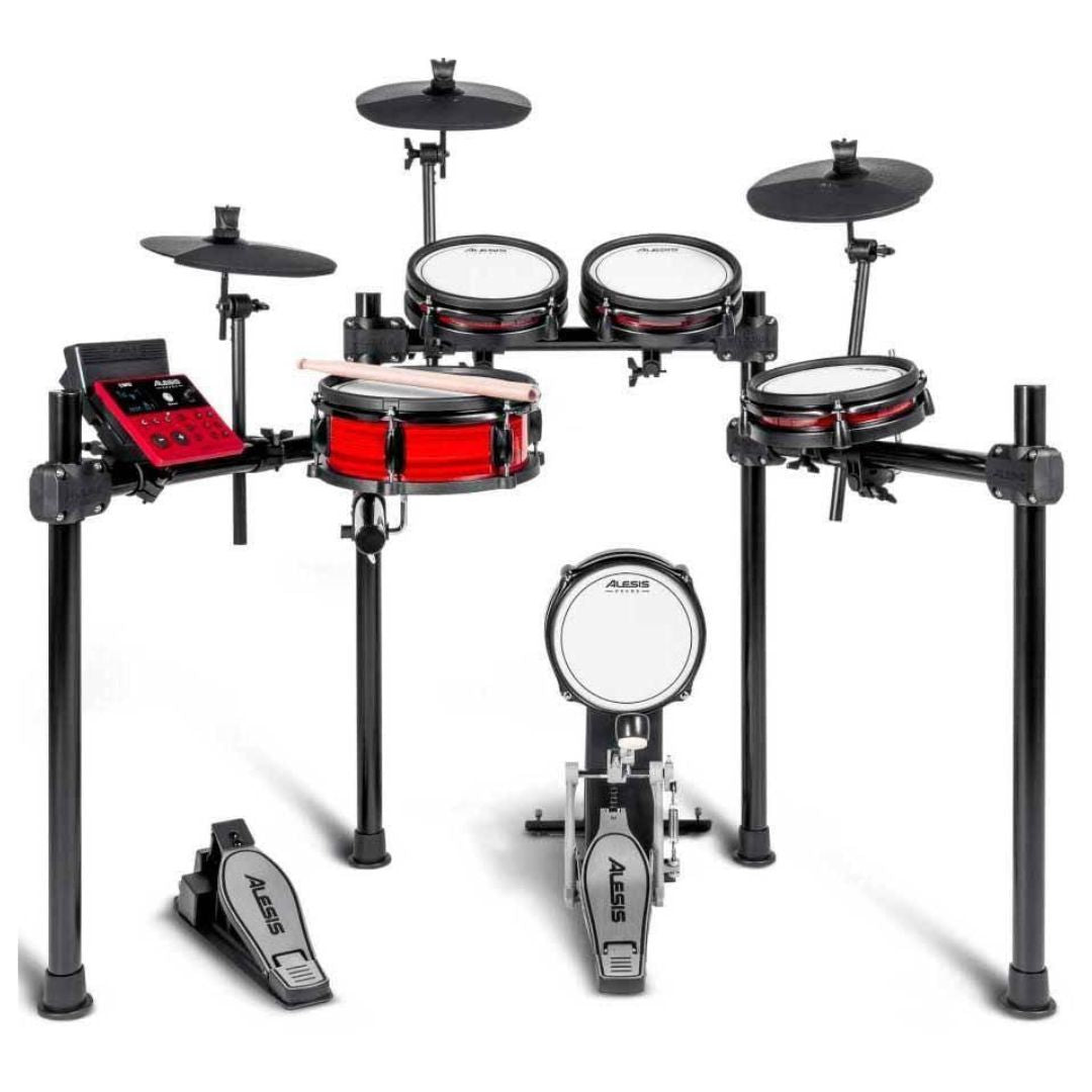 ALESIS Nitro Pro Kit | Batería Electrónica con Pads de Malla Dual