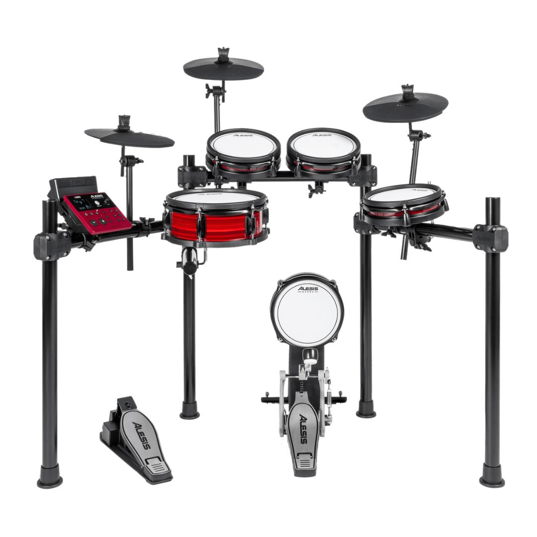ALESIS Nitro Pro Kit | Batería Electrónica con Pads de Malla Dual