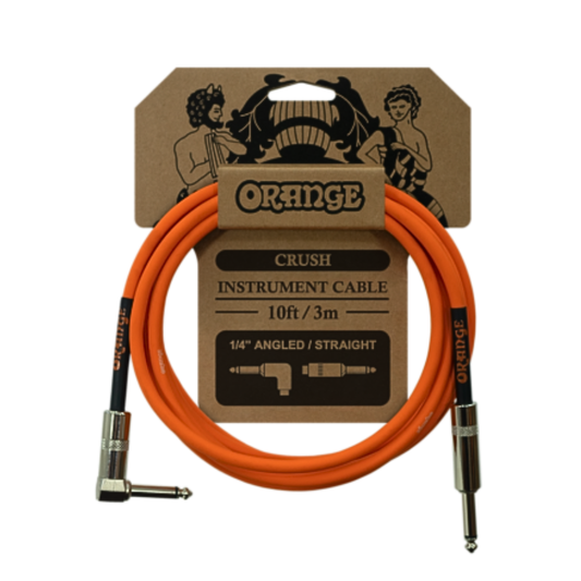 ORANGE CA035 | Cable de Instrumento 3 m con Conector en L