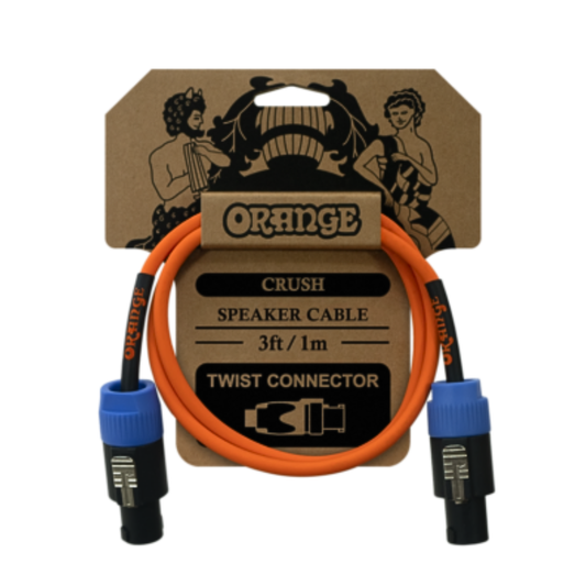 ORANGE CA039 | Cable para Parlante 1m con Conectores Twist