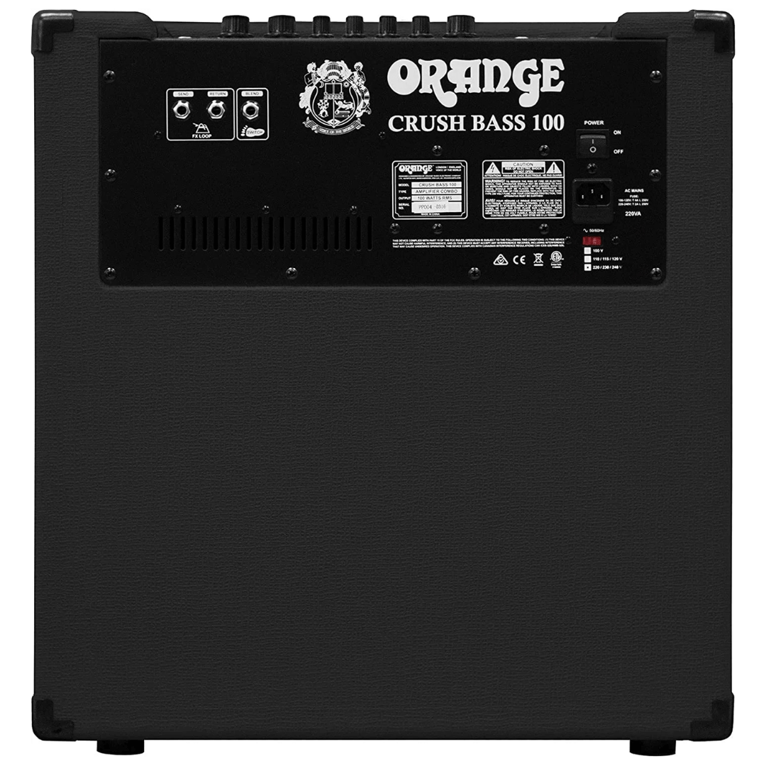 ORANGE CRUSH BASS 100 | Amplificador de Bajo Combo 100W