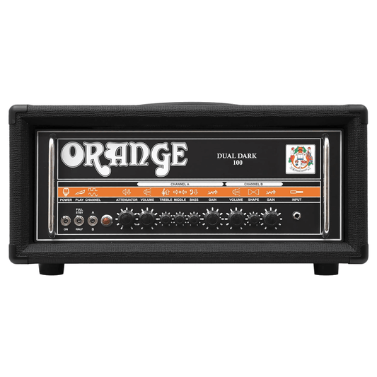 ORANGE DUAL DARK 50 | Amplificador de Guitarra High-Gain 50W – Cabezal Valvular Clase A/B