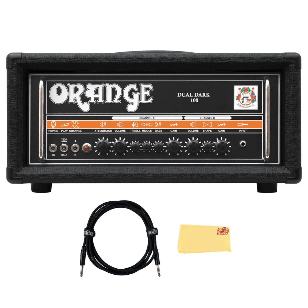 ORANGE DUAL DARK 50 | Amplificador de Guitarra High-Gain 50W – Cabezal Valvular Clase A/B