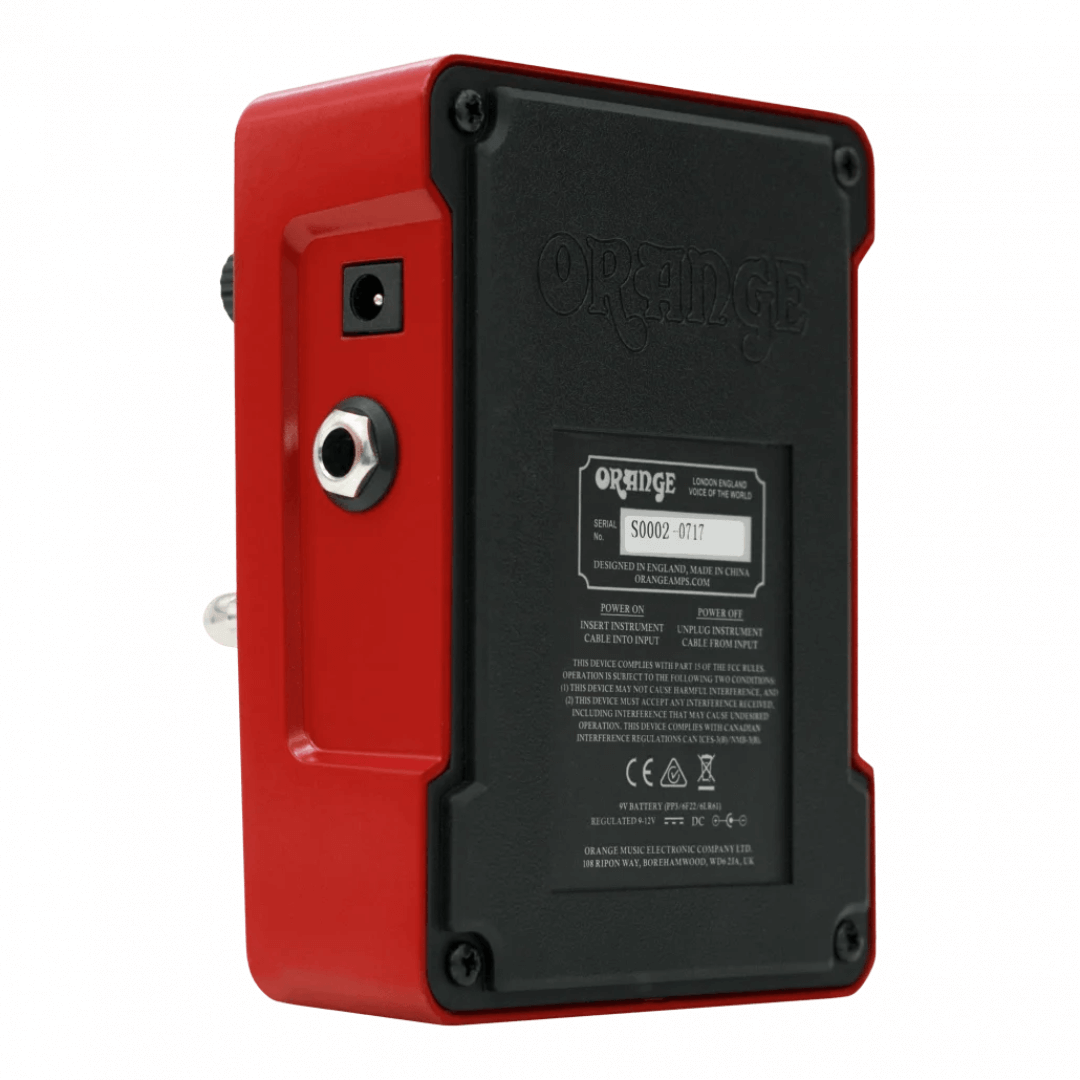 ORANGE TWO STROKE | Boost & Ecualizador Paramétrico Activo para Guitarra