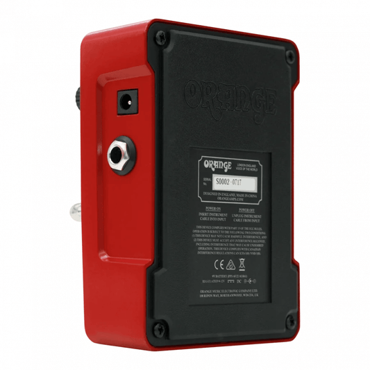 ORANGE TWO STROKE | Boost & Ecualizador Paramétrico Activo para Guitarra