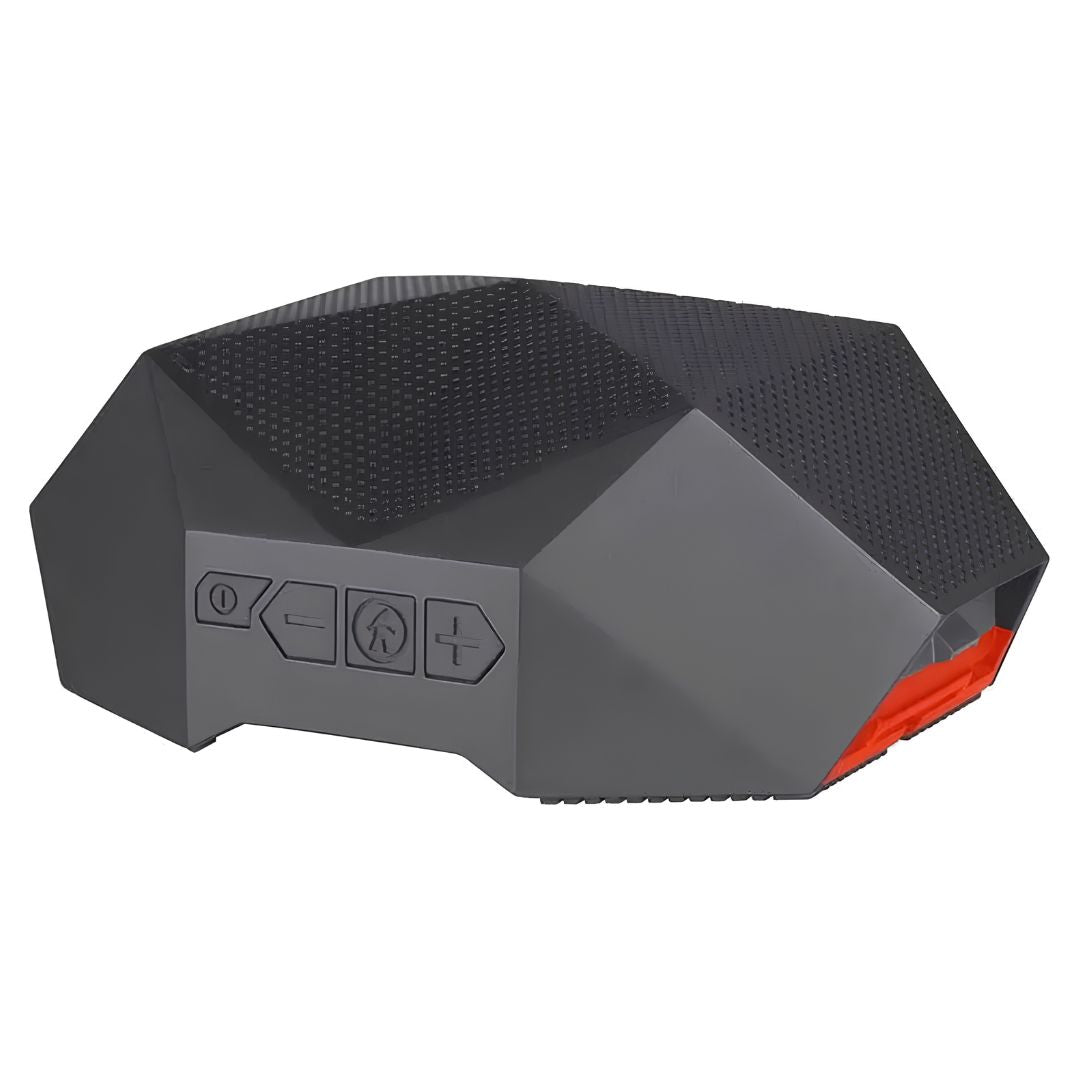 Outdoor Tech Turtle Shell 3.0 Plomo | Parlante Portátil Bluetooth para Interiores y Exteriores