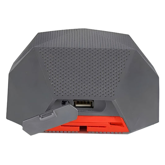 Outdoor Tech Turtle Shell 3.0 Plomo | Parlante Portátil Bluetooth para Interiores y Exteriores