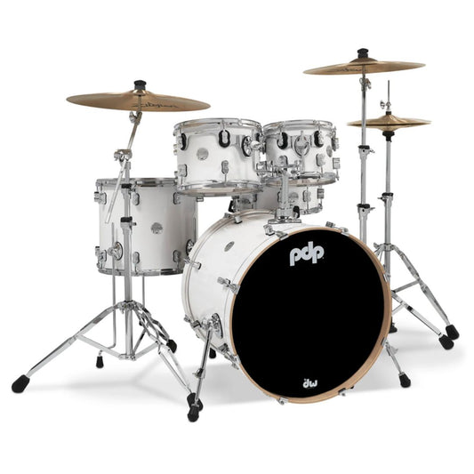 PDP CONCEPT MAPLE WHITE | Batería 5 Piezas